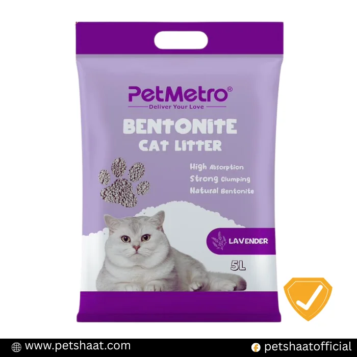 Pet Metro Bentonite Cat Litter Lavender 5L
