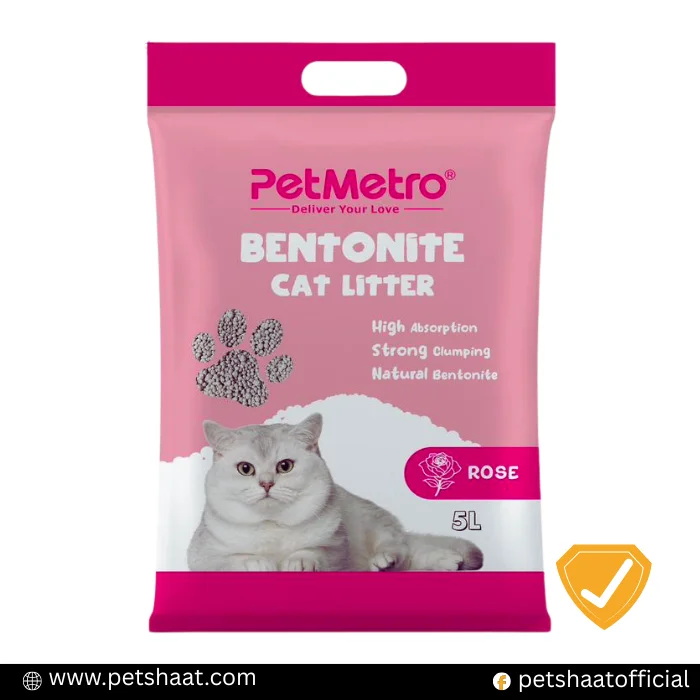 Pet Metro Bentonite Cat Litter Rose 5L