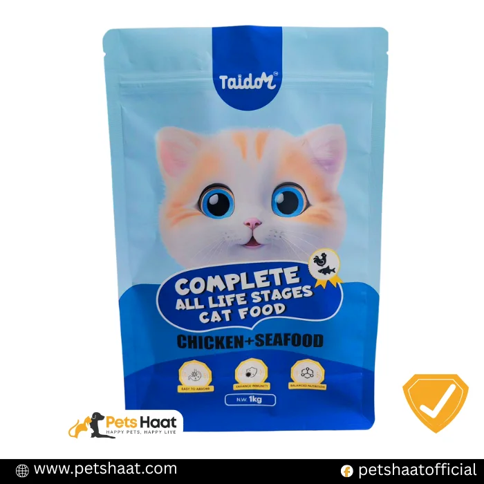 Taidom 1kg Dry Cat Food